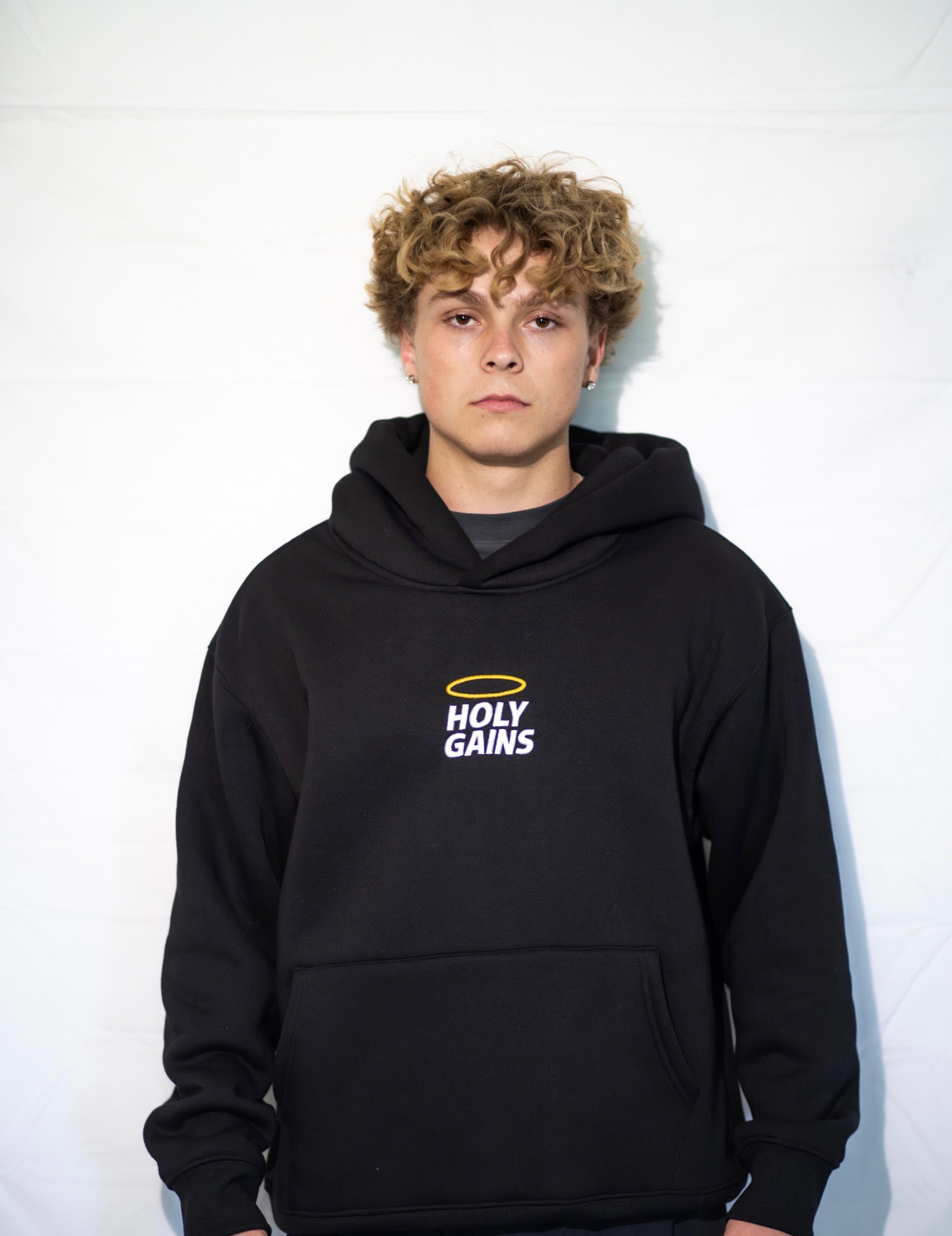 Holy Gains Hoodie [Black]