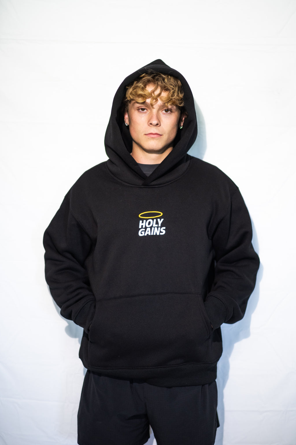 Holy Gains Hoodie [Black]